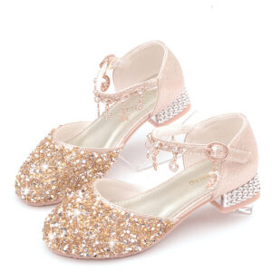 Alternative view of Kids Princess Sequined First Birthday Shoes